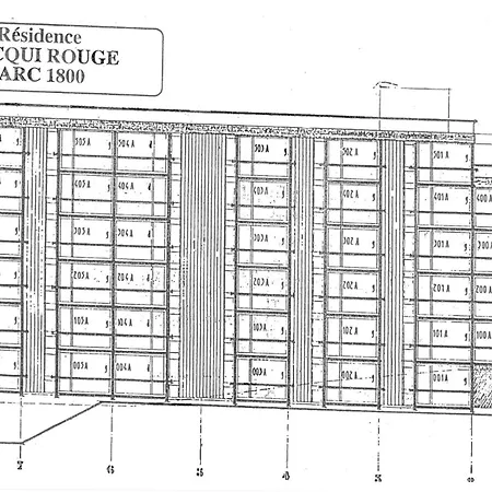 Bequi-rouge - 2 Pieces 5 Personnes, Proche Des Pistes, Au Coeur De La Station D'arc 1800 Dans Le Village Des Villards Mae-1920 Apartment